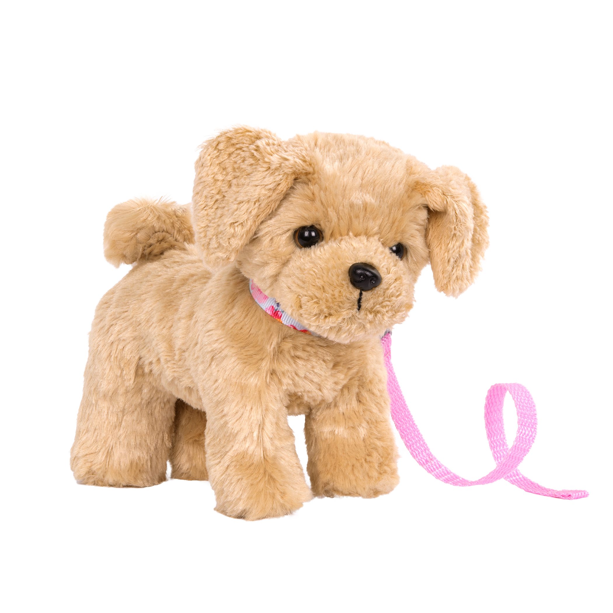 Fluffy Puppies Walking Puppy Poodle BARBIE POODLE PLUSH Dog-Mattel