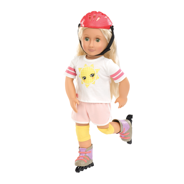 Roll With It rollerblade outfit all components