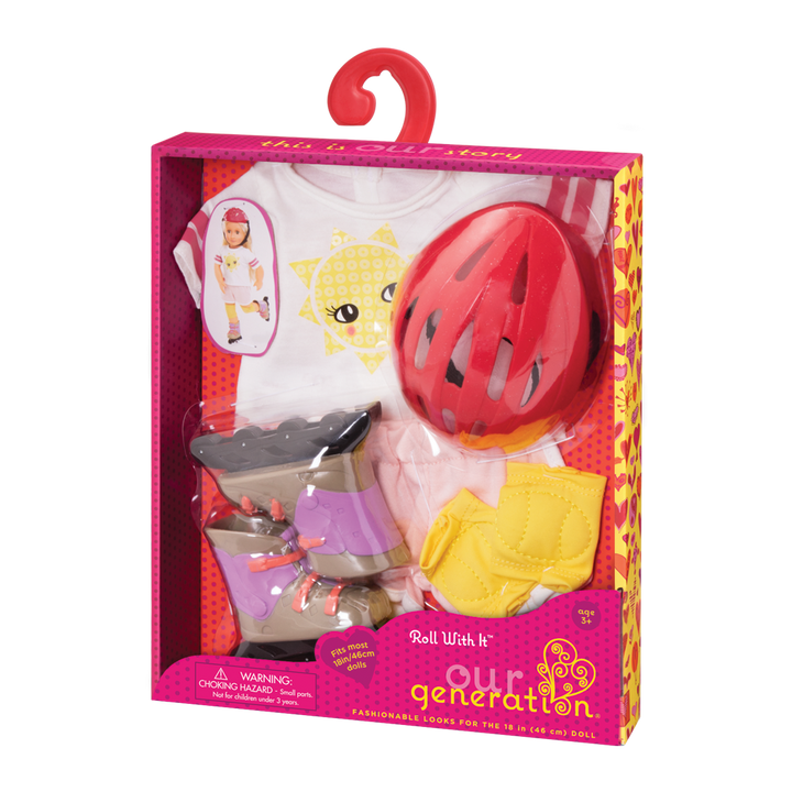 Roll With It rollerblade outfit all components