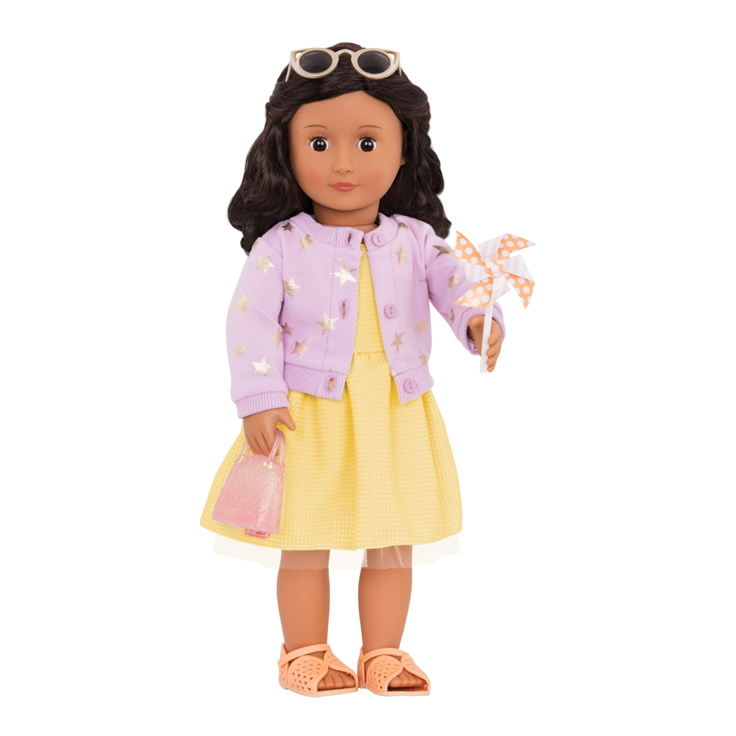 Sunshine and Stars Summer Outfit for 18-inch Dolls