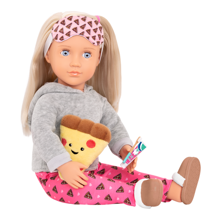 Our Generation Pizza Party Dreams Pajama Outfit for 18-inch Dolls