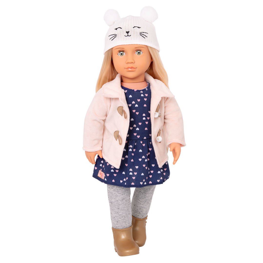 Winter outfit for 18-inch doll