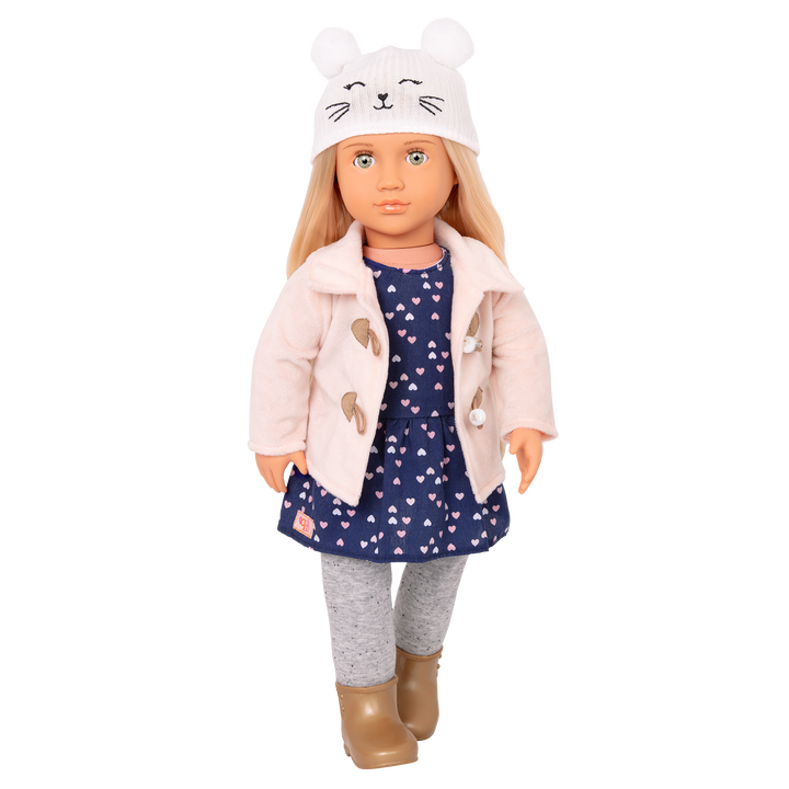 Winter outfit for 18-inch doll