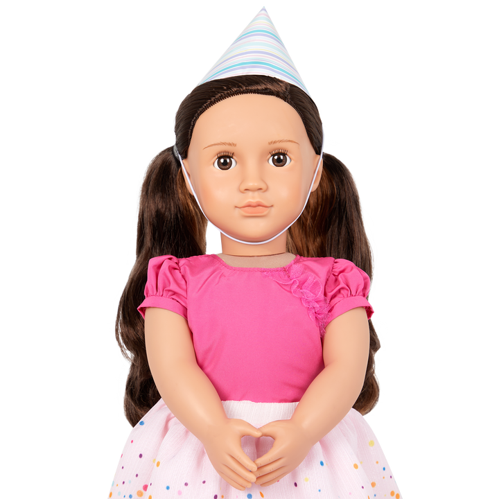 It's Time to Party - party themed outfit for 46 cm doll