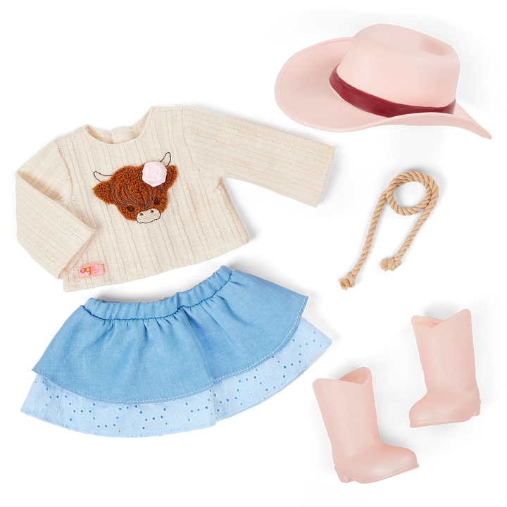 Our Generation Western Belle Outfit for 46 cm Dolls