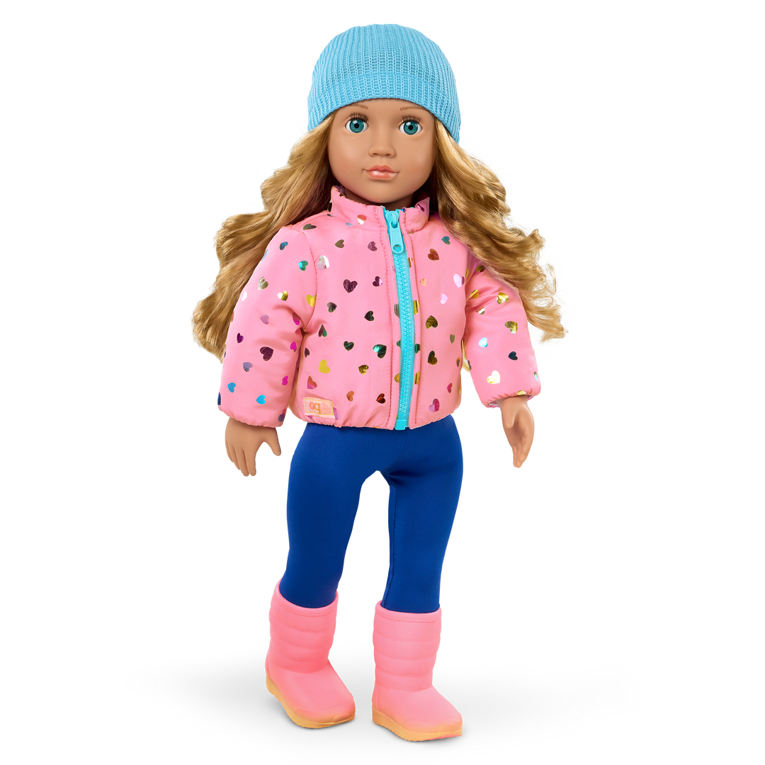 Our Generation Snowflake Surprise Outdoor Outfit for 18-inch Dolls