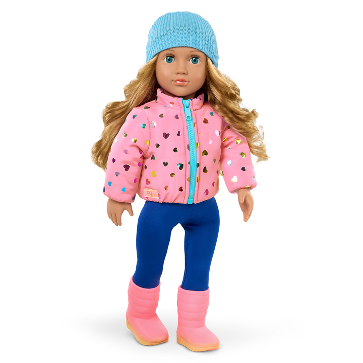 Our Generation Snowflake Surprise Outdoor Outfit for 18-inch Dolls
