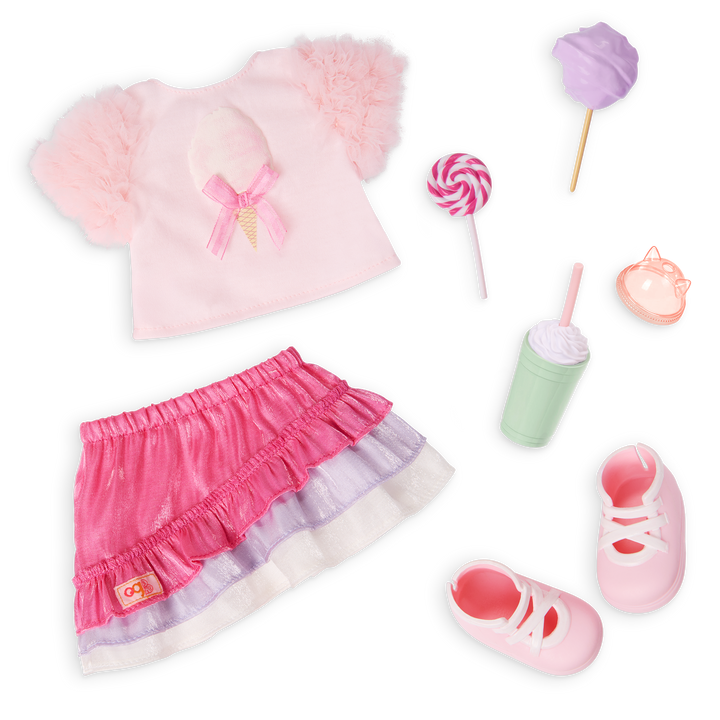 Our Generation Totally Candy Party Outfit for 18-inch Dolls