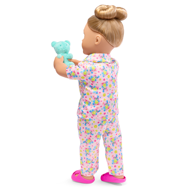 Our Generation Snuggly Bears Surprise Pajama Outfit for 18-inch Dolls