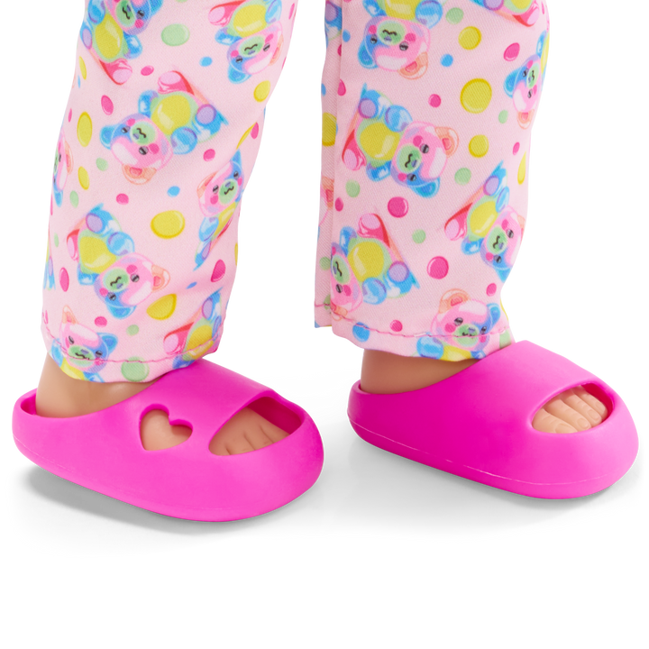 Our Generation Snuggly Bears Surprise Pajama Outfit for 18-inch Dolls