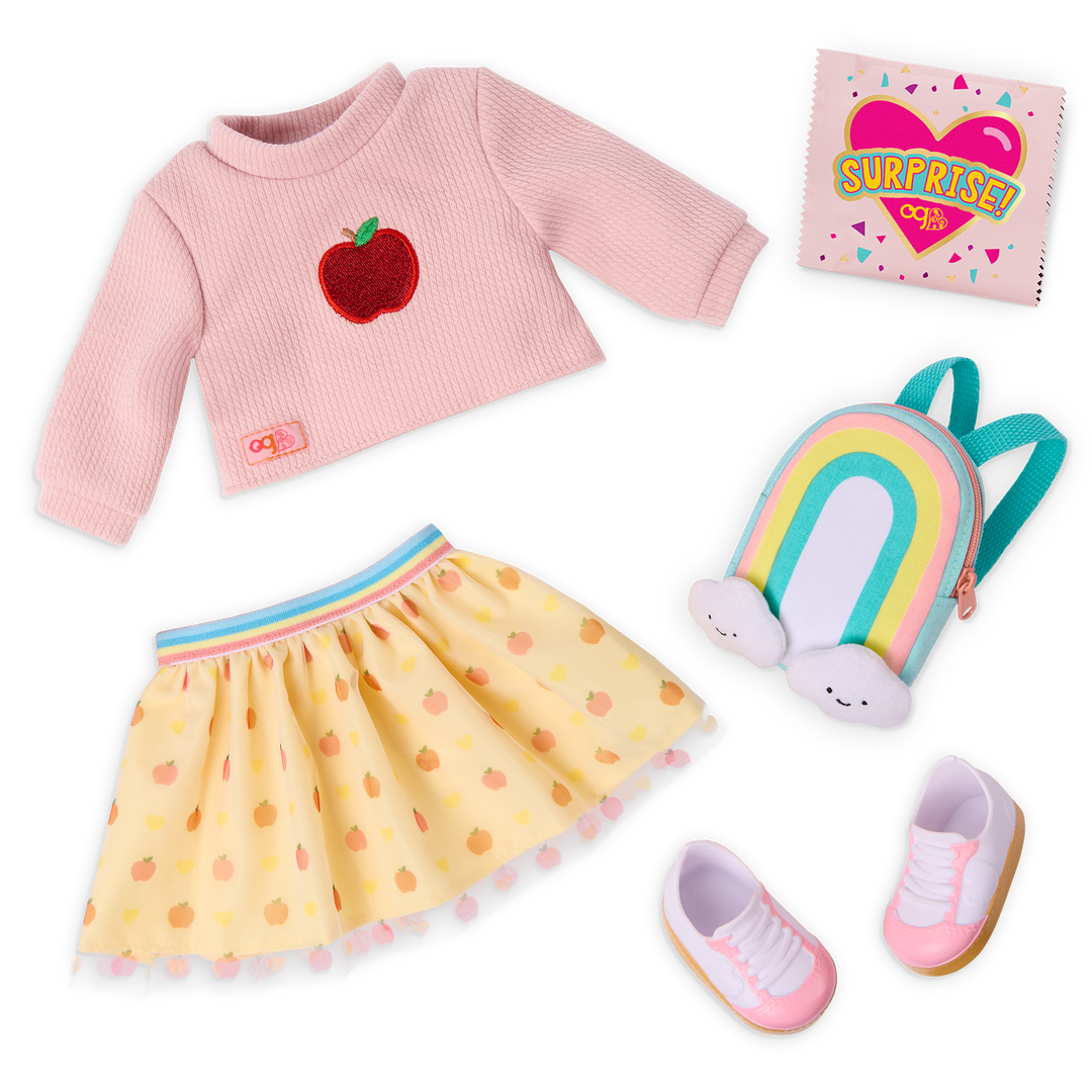 Our Generation Apple of My Eye Surprise Outfit for 18-inch Dolls