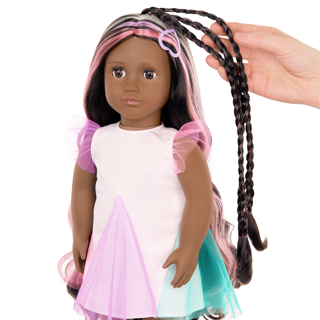 Our Generation 46 cm Hair Grow Doll Tasha & Accessories