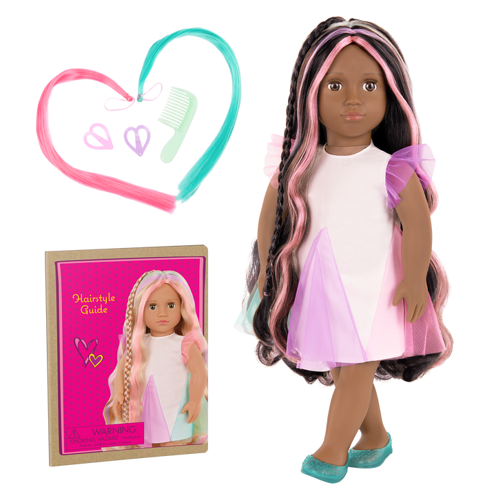 Our Generation 46 cm Hair Grow Doll Tasha & Accessories
