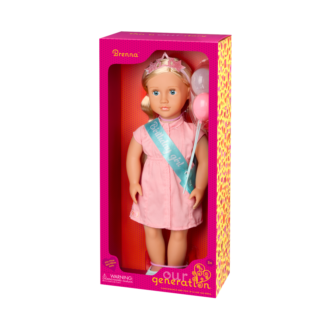 Matching Doll And Girl Clothes Kmart Brenna 18-inch Birthday Party