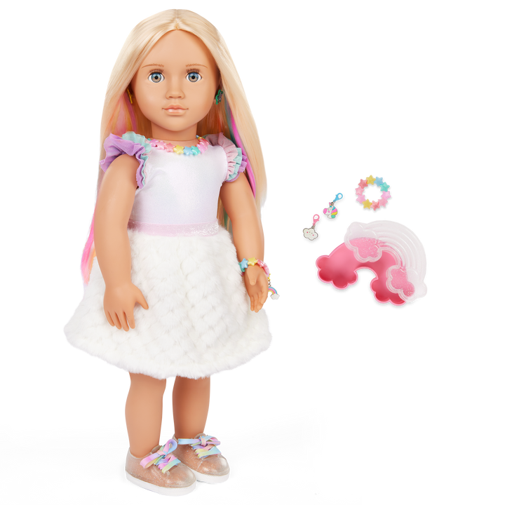 Our Generation 46 cm Doll Mariana & Rainbow Jewelry