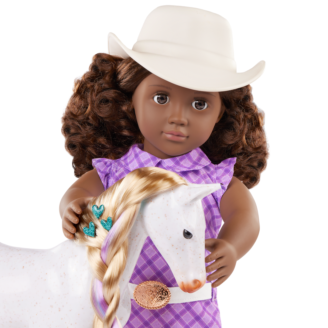 Our Generation 46 cm Doll Valerie & Pet Foal Set