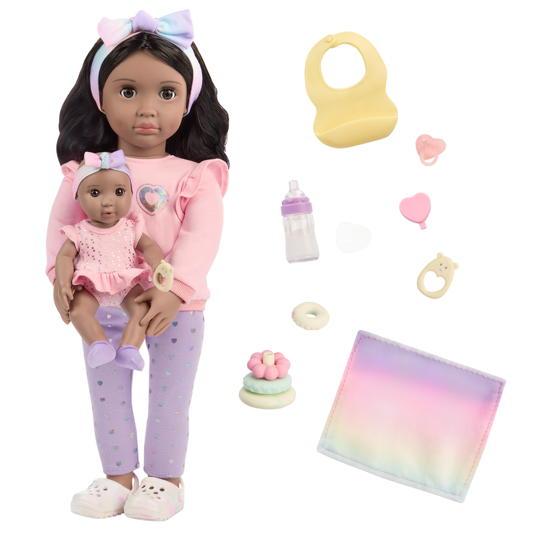 Our Generation 46 cm Doll Tayla & Baby Sister Shae