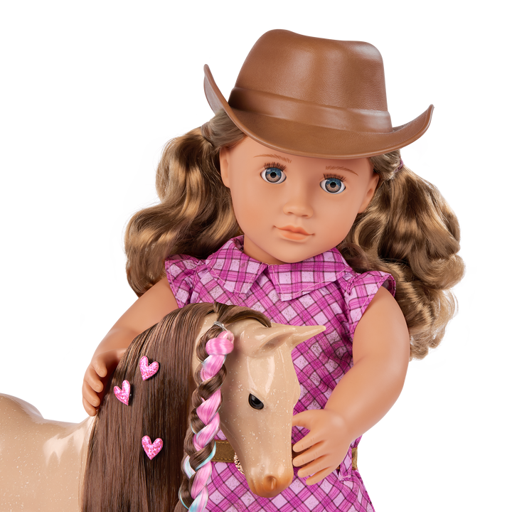 Our Generation 46 cm Doll Callie & Pet Foal Set