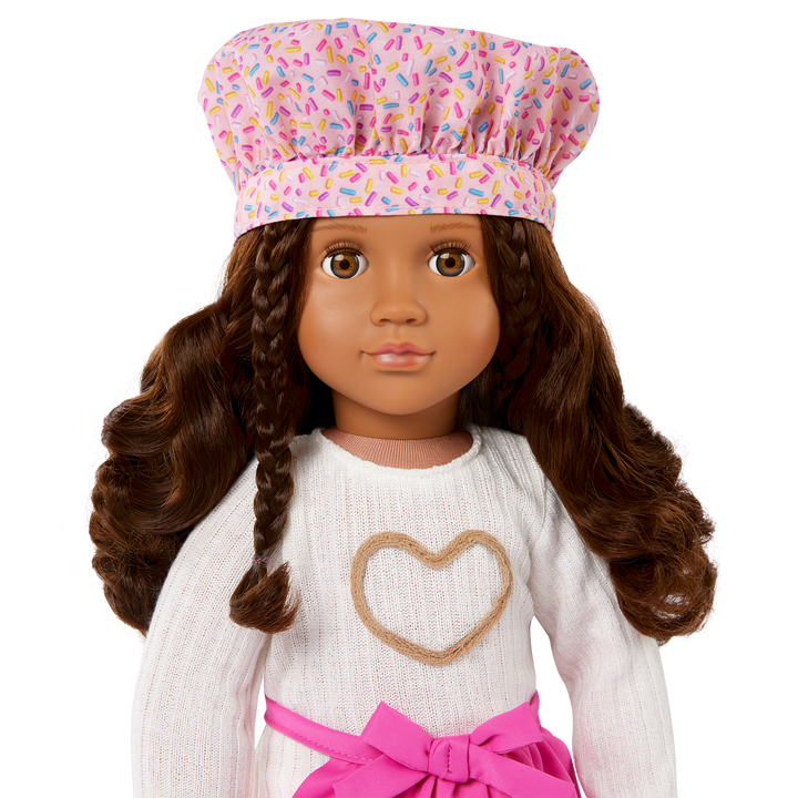 Our Generation 18-inch Doll Paola & Baking Accessories