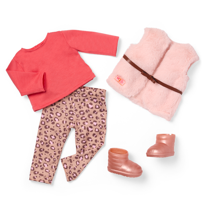 Our Generation 46 cm Doll Kinsley & Pet Puppy Kenzi