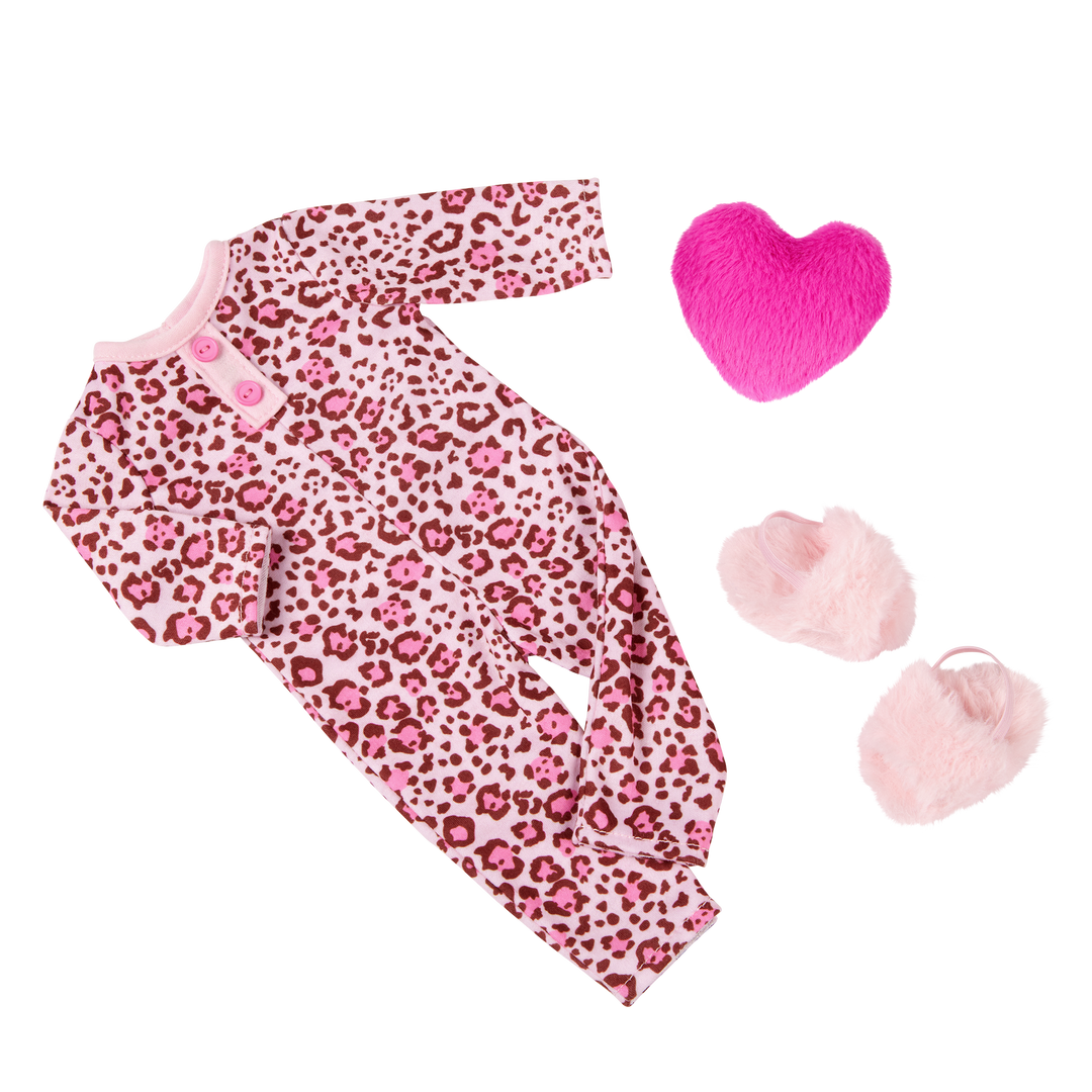 Our Generation 46 cm Doll Gracia in Leopard Pajama
