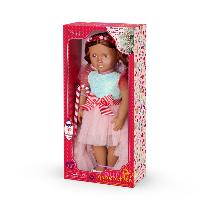 Our Generation 46 cm Holiday Doll Candie