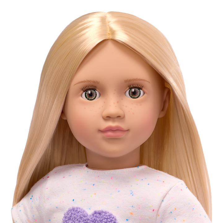 Our Generation 18-inch Doll Beatrice & Pet Kitty Bitsy