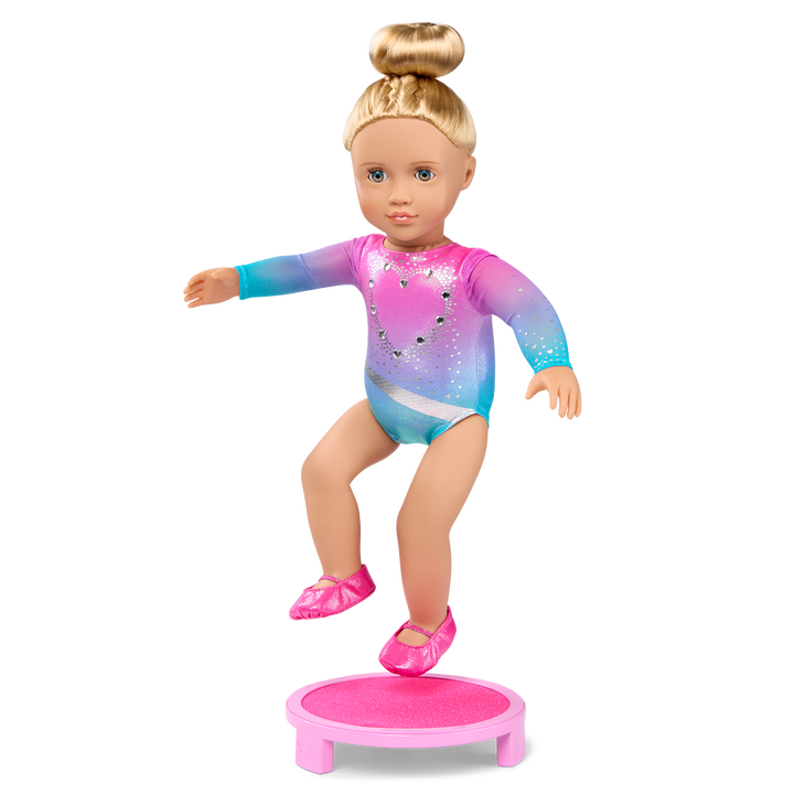 Our Generation 18-inch Gymnastics Doll Elia Dreams & Beams