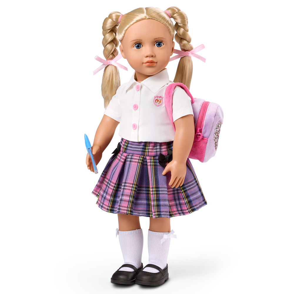 Our Generation 18-inch Doll Erica & School Accessories