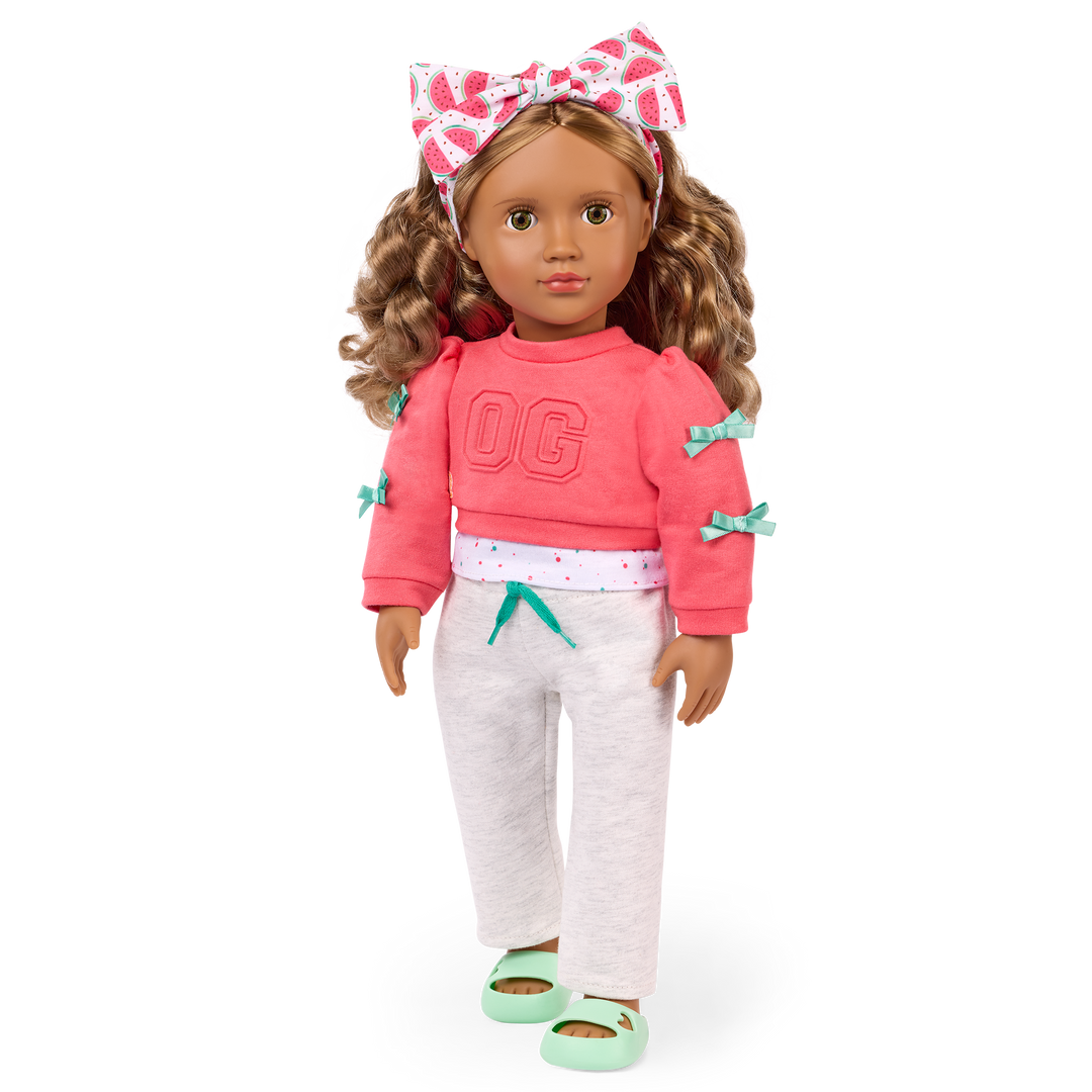 Our Generation 18-inch Doll Bella Shine & Slime