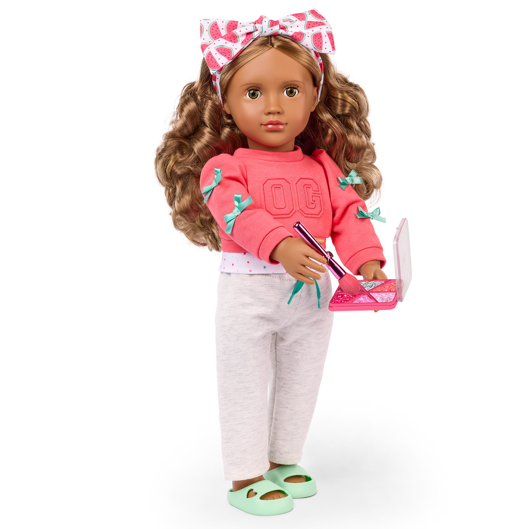 Our Generation 18-inch Doll Bella Shine & Slime