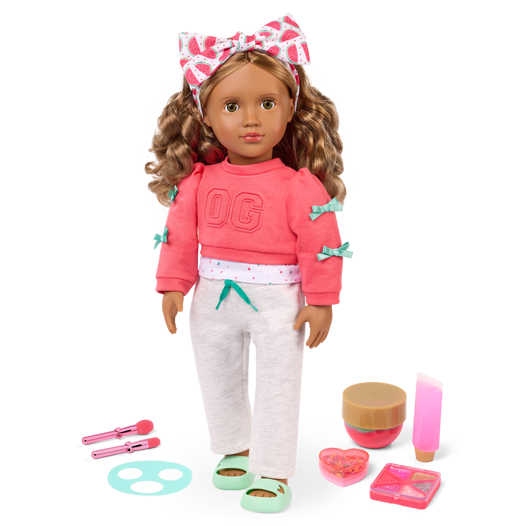 Our Generation 18-inch Doll Bella Shine & Slime