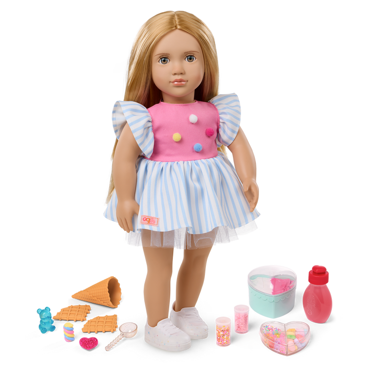 Our Generation 18-inch Doll Sherry Swirls & Slime