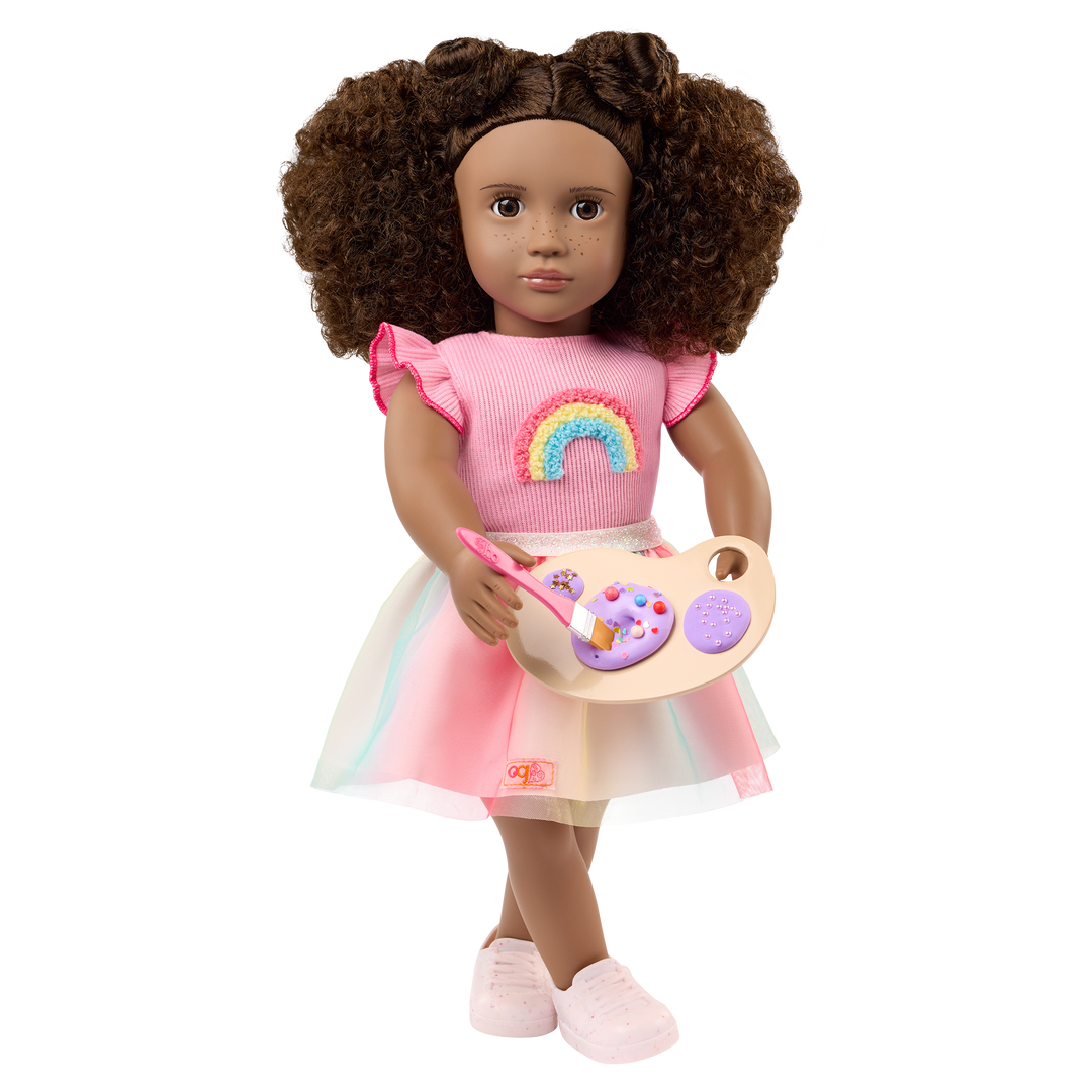 Our Generation 18-inch Doll Kayla Arts & Slime