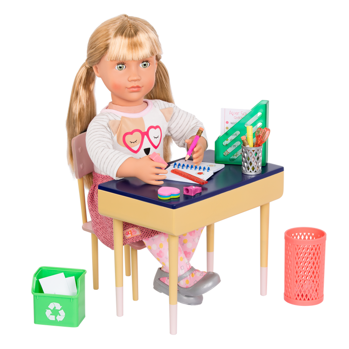 Our Generation Brilliant Bureau Desk Set for 18-inch Dolls