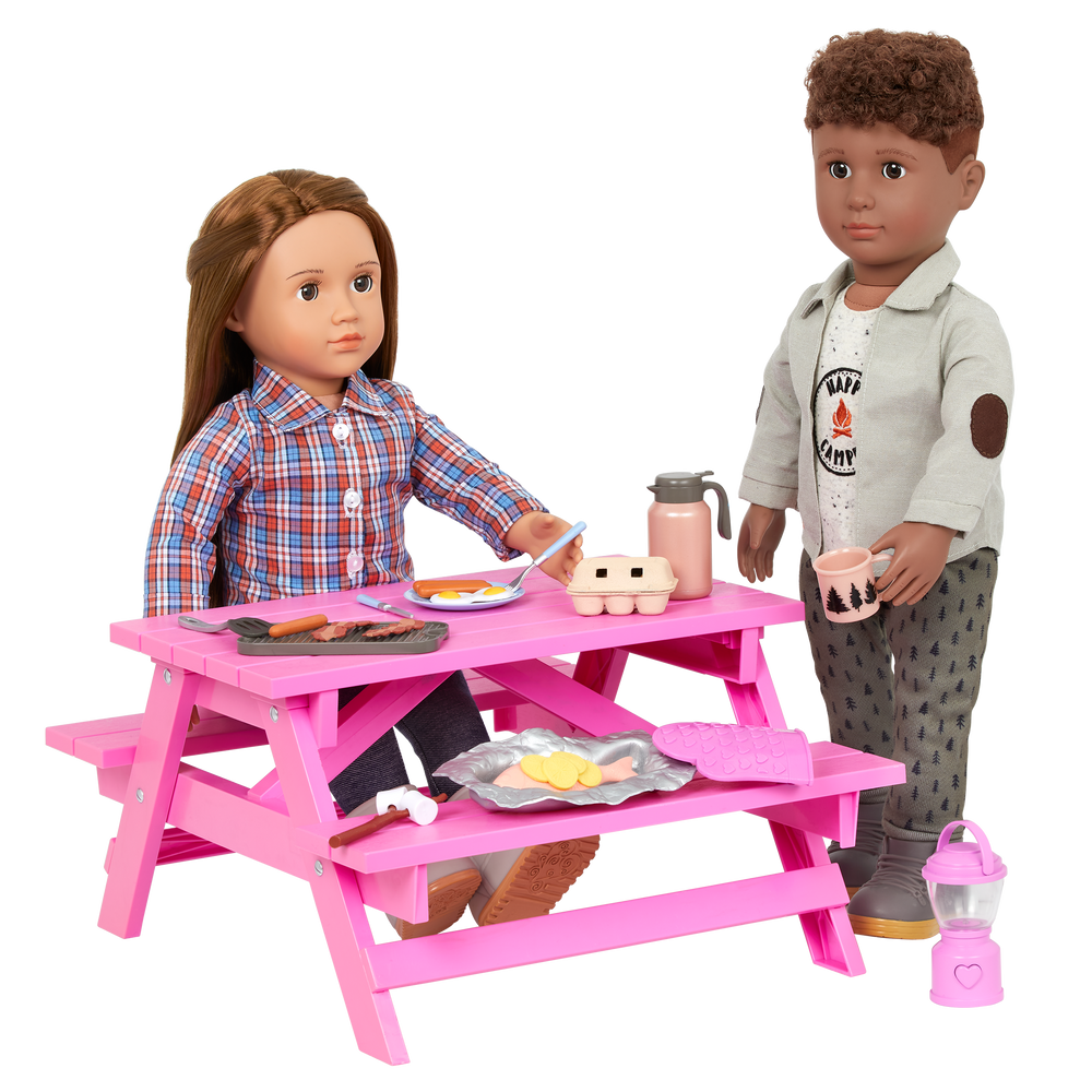 Campfire Cookout 18-inch Doll Camping Set Our Generation – Our