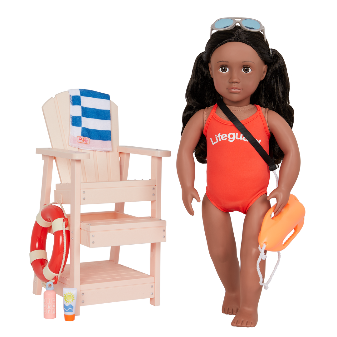 Lifeguard Playset for 18-inch Dolls