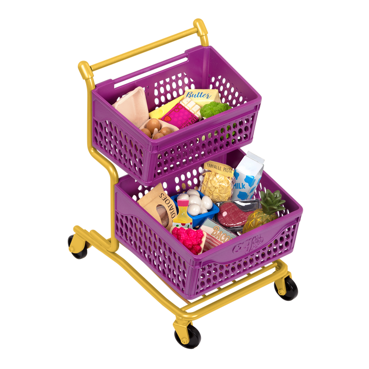 Our Generation At the Market Shopping Cart for 18-inch Dolls