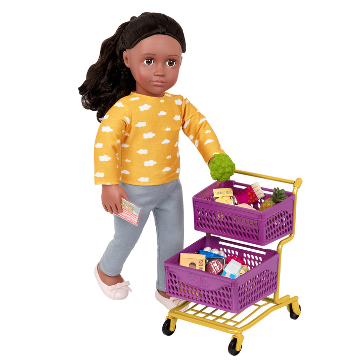Our Generation At the Market Shopping Cart for 18-inch Dolls