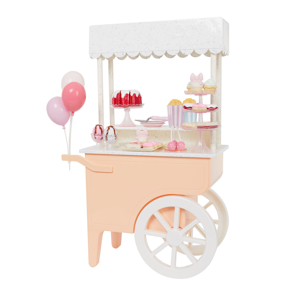 Oh So Sweet Cart 18-inch doll sweets playset