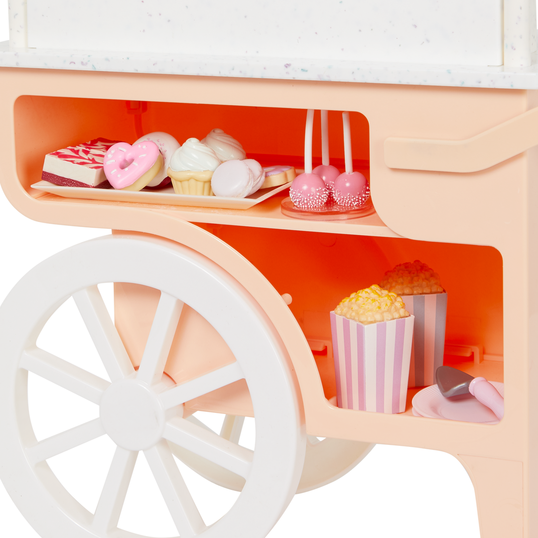 Oh So Sweet Cart 18-inch doll sweets playset