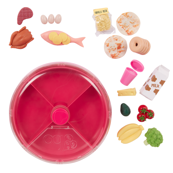 Our Generation Spin & Serve Play Food Set for 18-inch Dolls