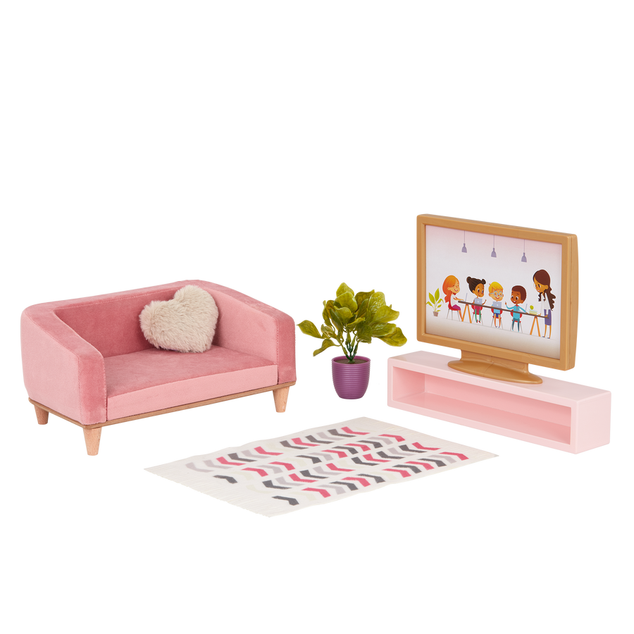 Lovely Living Room | 18" Doll Furniture | Our Generation – Our