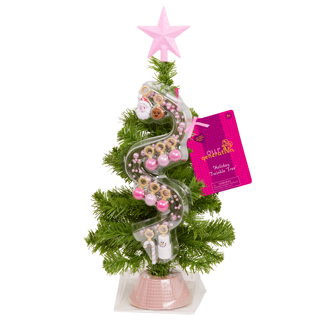 Our Generation Holiday Twinkle Tree for 18-inch Dolls