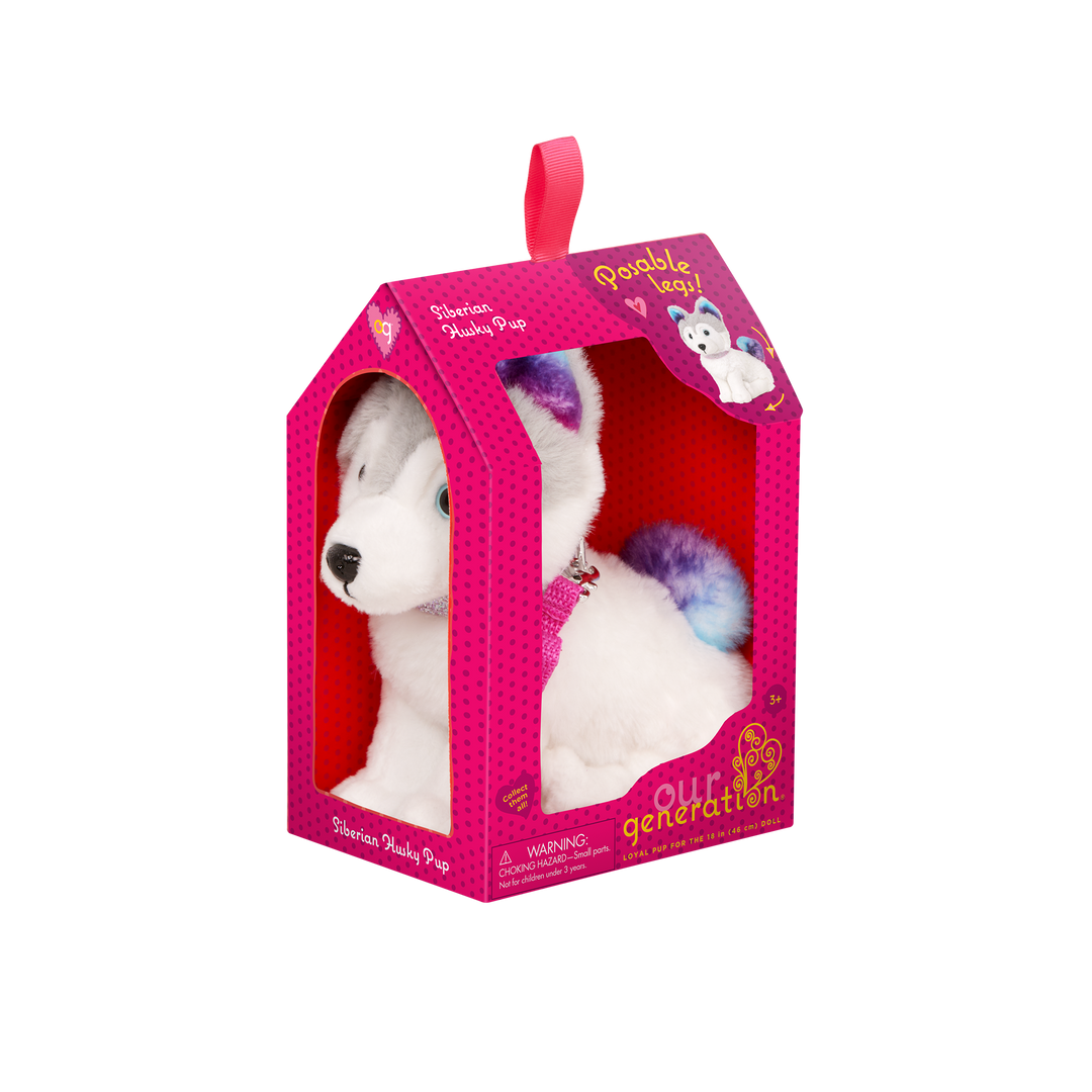 Siberian Husky 6-inch Pet Dog Plush Our Generation – Our