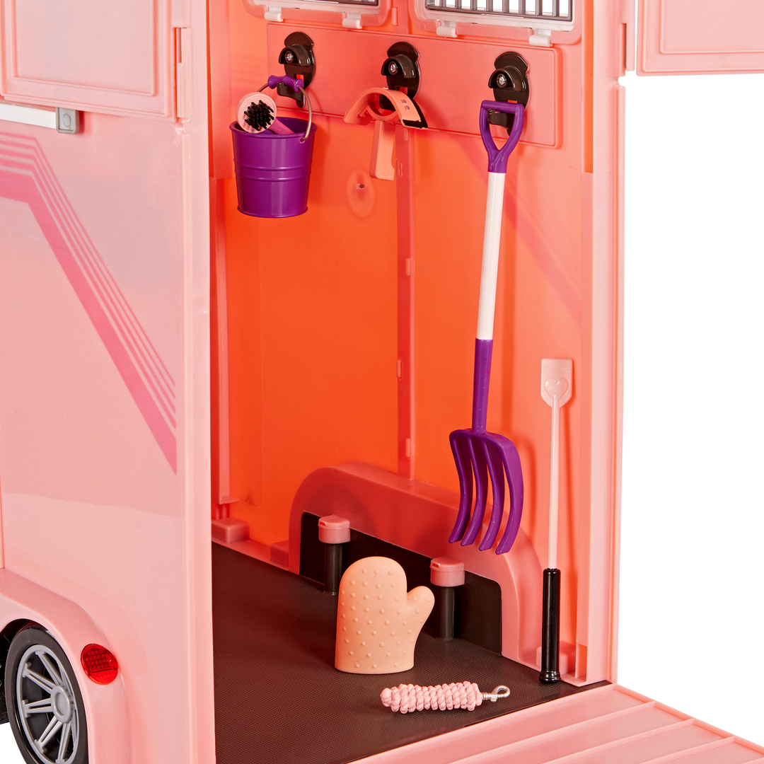 Our Generation Mane to Travel Horse Trailer Set for 18" Dolls