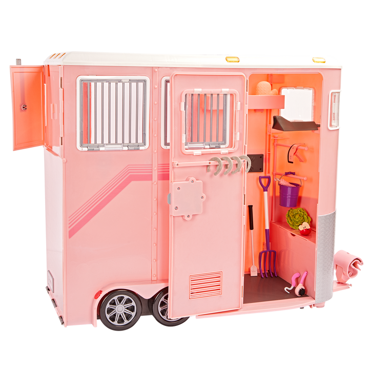 Our Generation Mane to Travel Horse Trailer Set for 18" Dolls