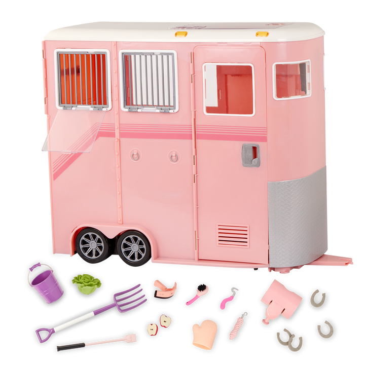 Our Generation Mane to Travel Horse Trailer Set for 18" Dolls