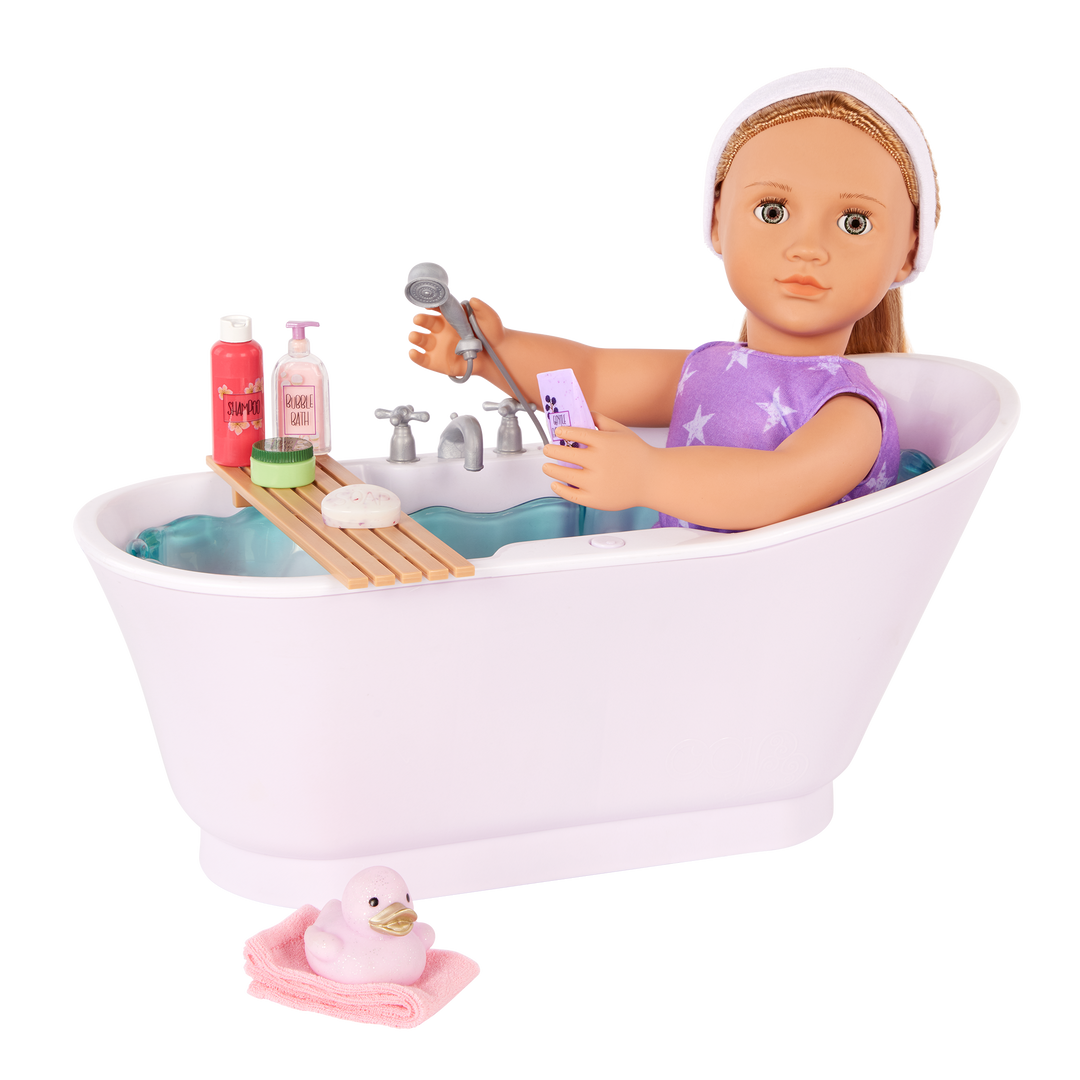 Baby Alive Bathroom Set Toyvian Electric Bathtub For Dolls Real