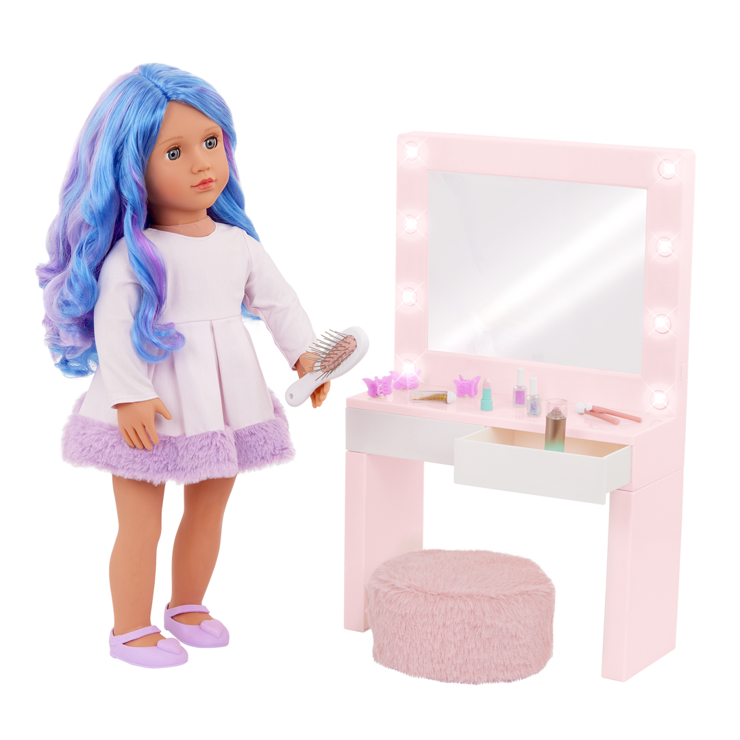 Our Generation vanity set for 18 inch doll